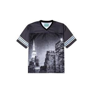 Brigade Men's New Yorker Football Jersey Black